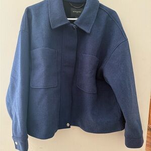 Banana Republic Deep Blue Utility Jacket